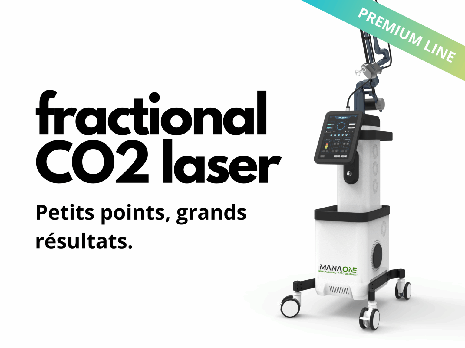 Couverture laser CO2 fractionné Manaone® Sàrl